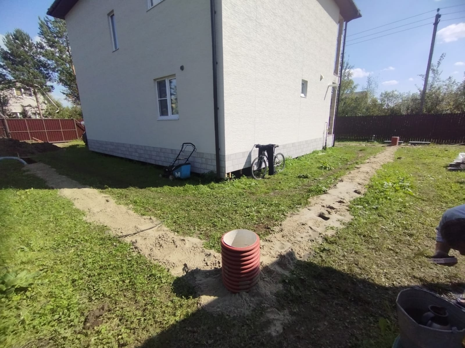 Дренаж участка