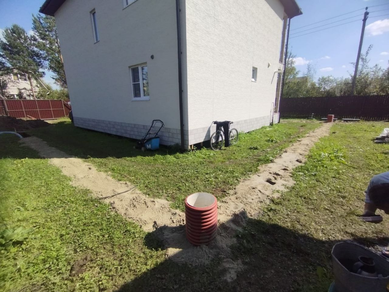 Дренаж участка