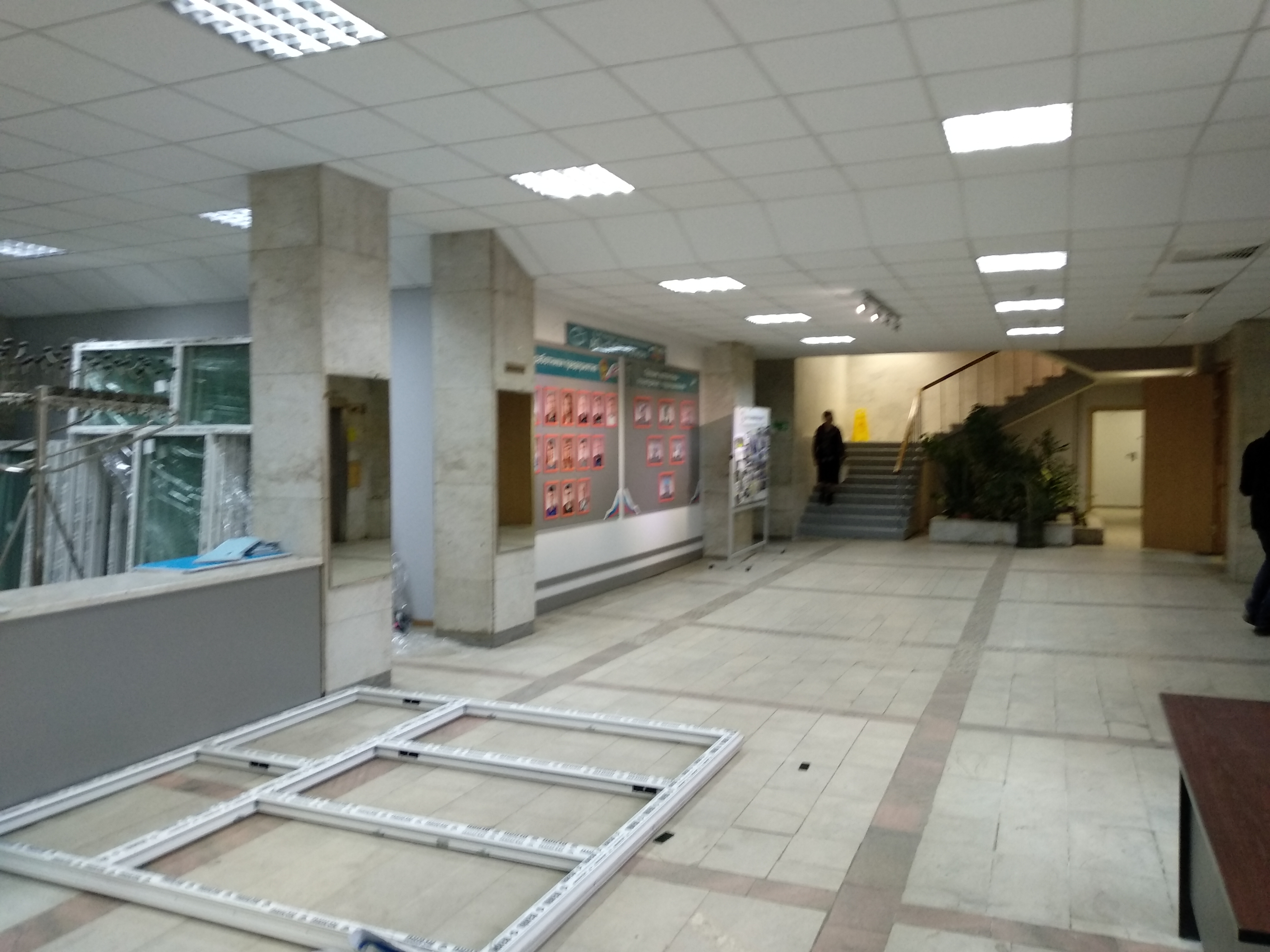 Холлы военного предприятия "Регион" (Москва)