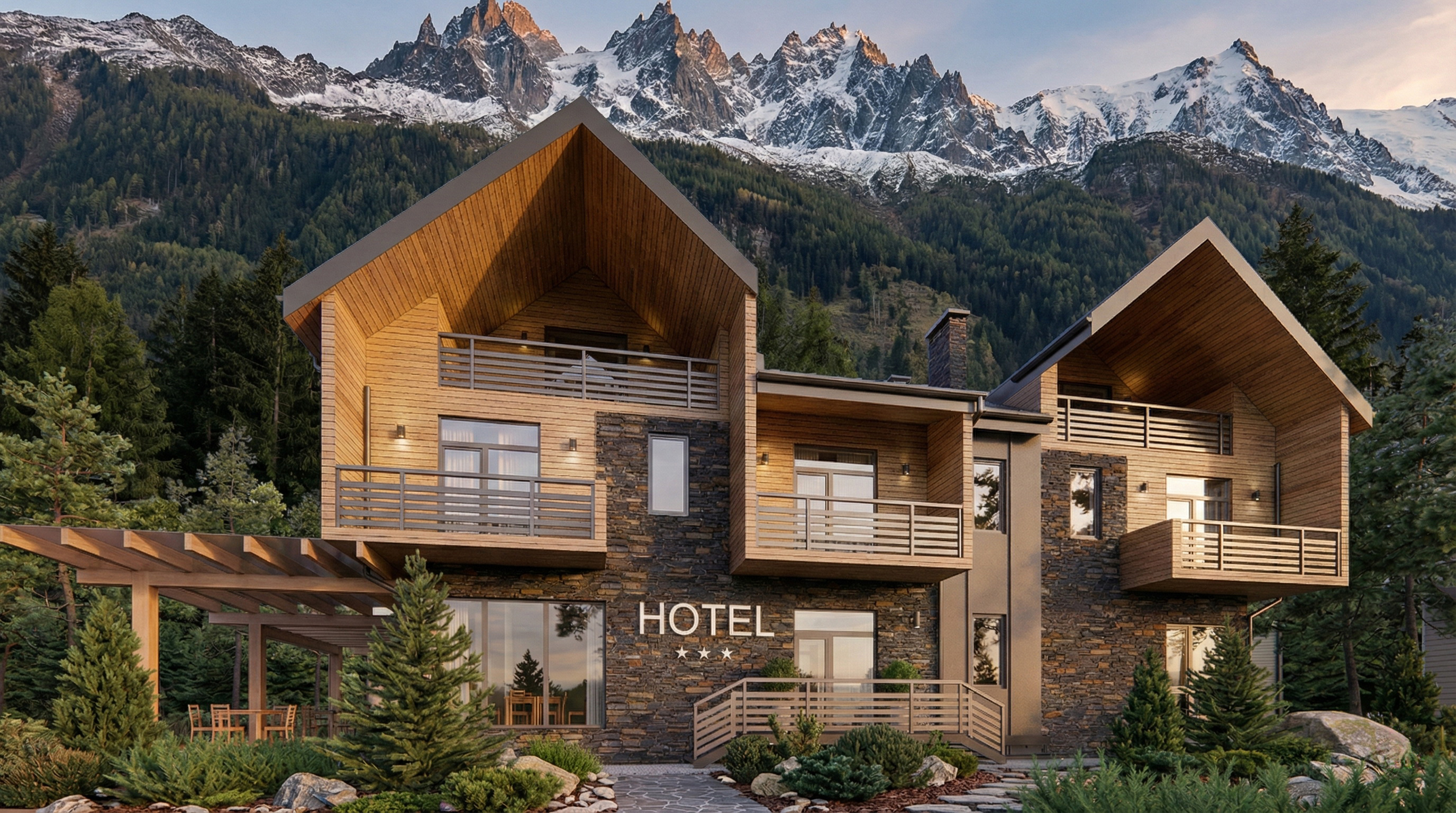 Mountain hotel