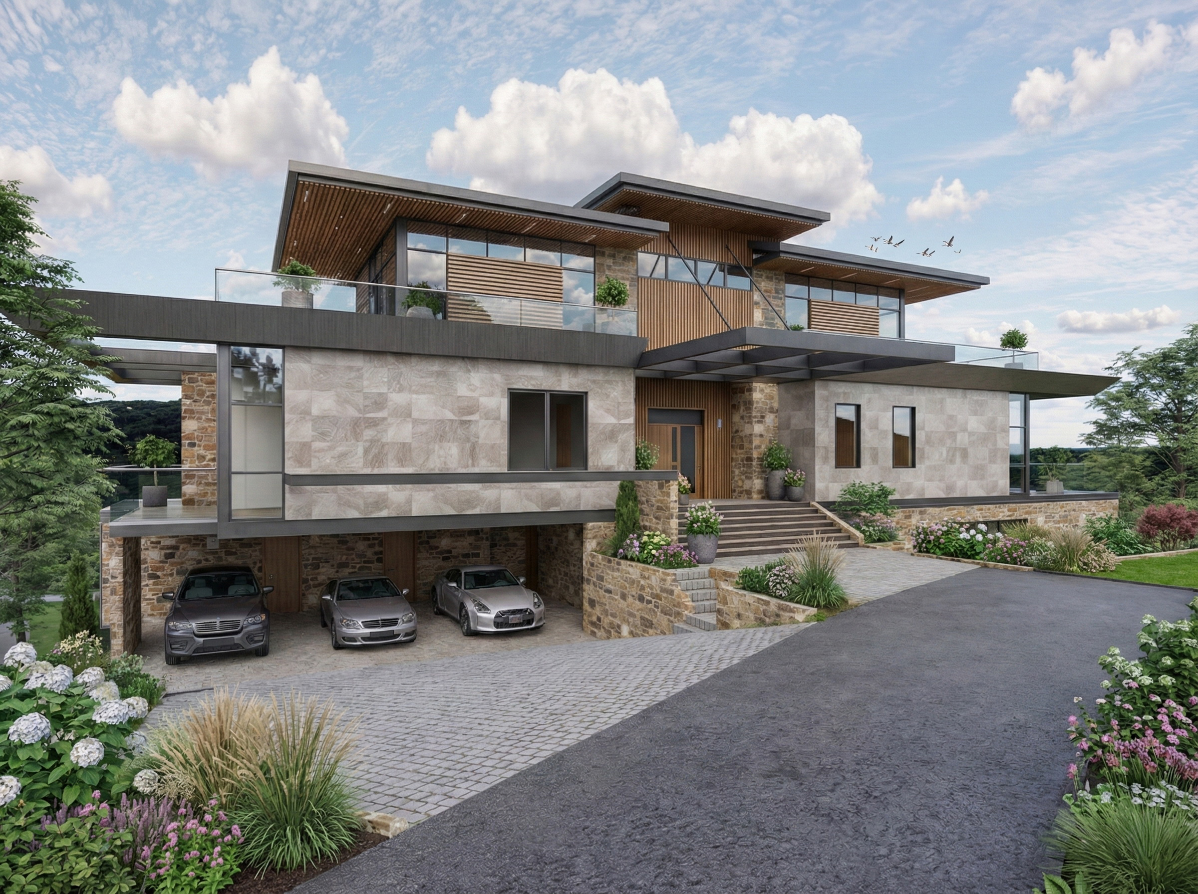 Flying house