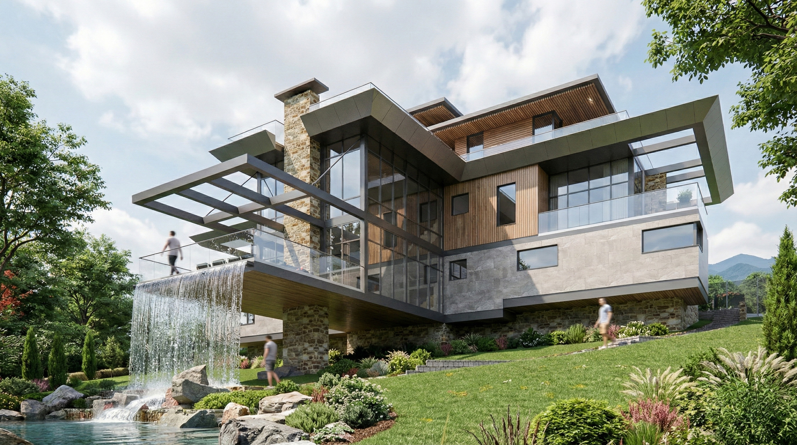 Flying house