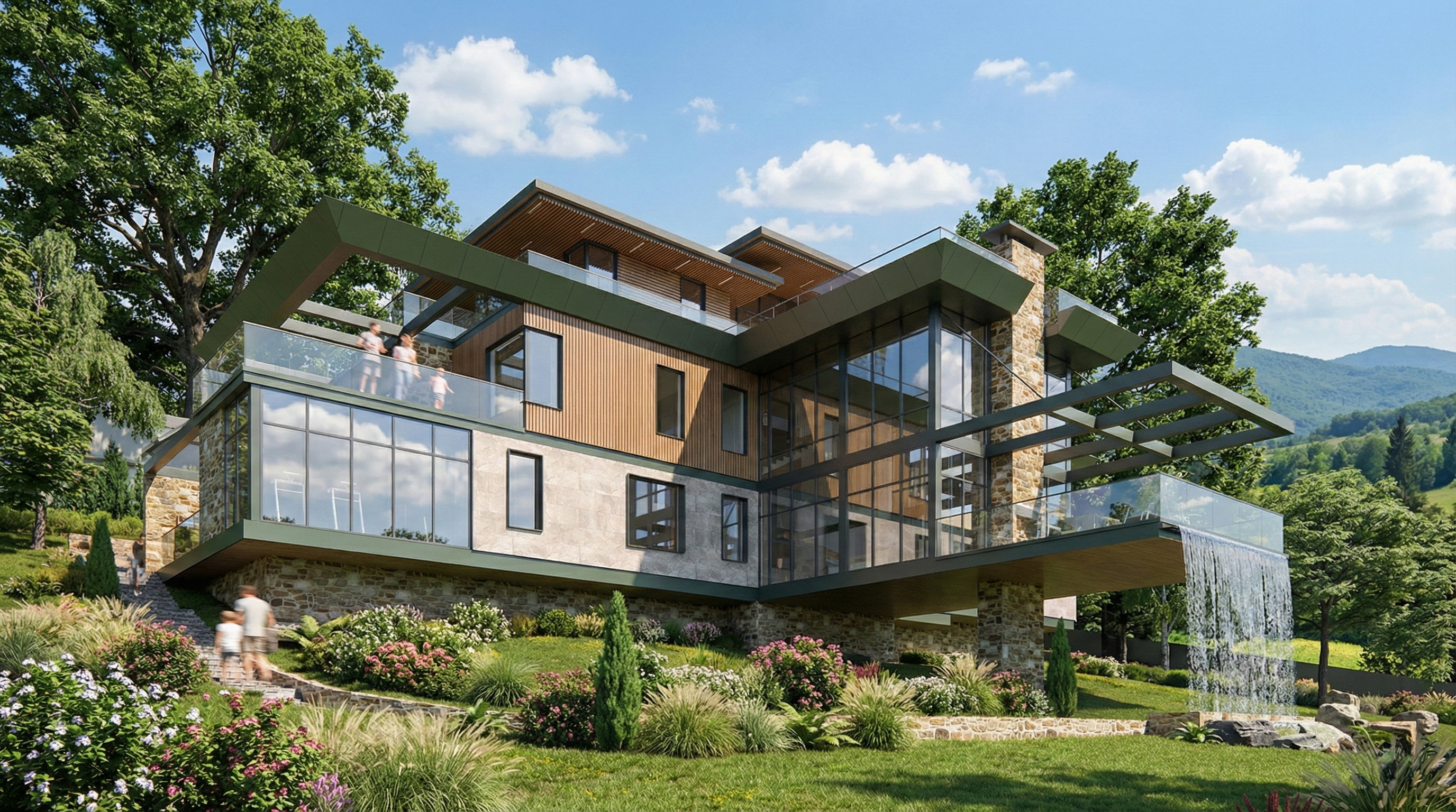 Flying house