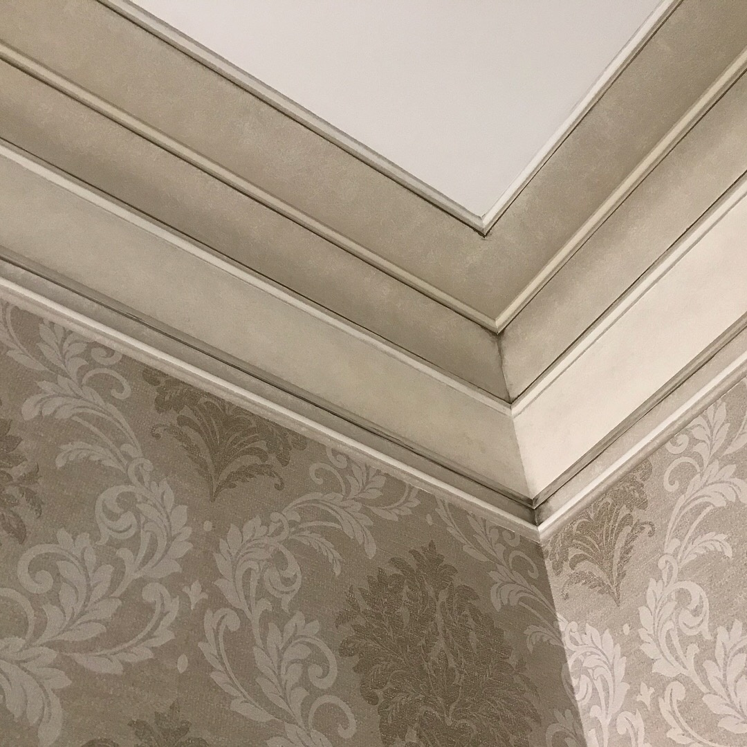 Обложка проекта: Покраска лепнины