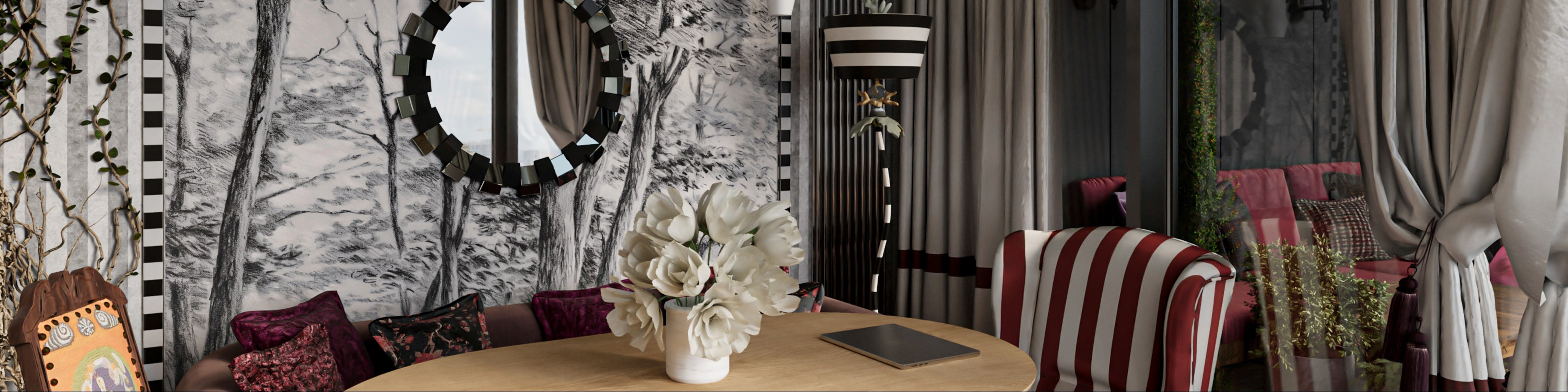 Фоновое изображение профиля ИНТЕРЬЕРЫ АНТРОПОВОЙ / ANTROPOVA INTERIORS