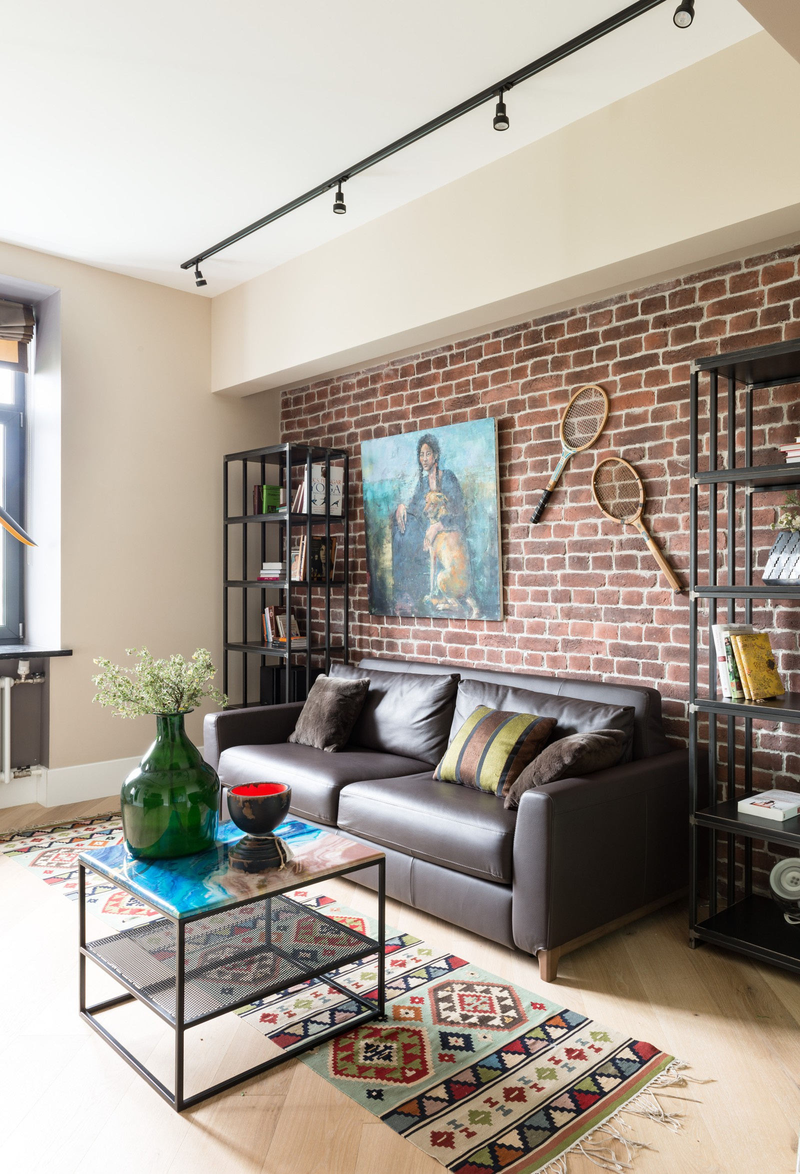 Квартира 54 м2 ул. 2я Фрунзенская в стиле лофт