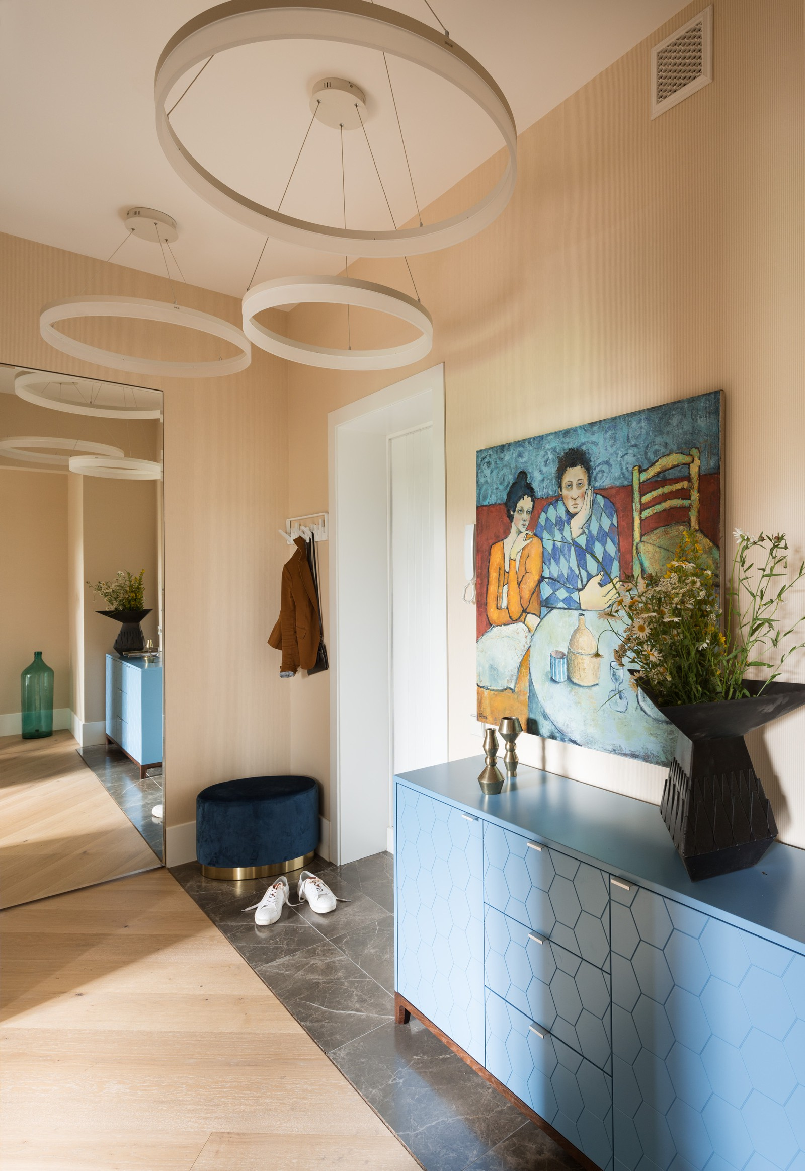 Квартира 54 м2 ул. 2я Фрунзенская в стиле лофт