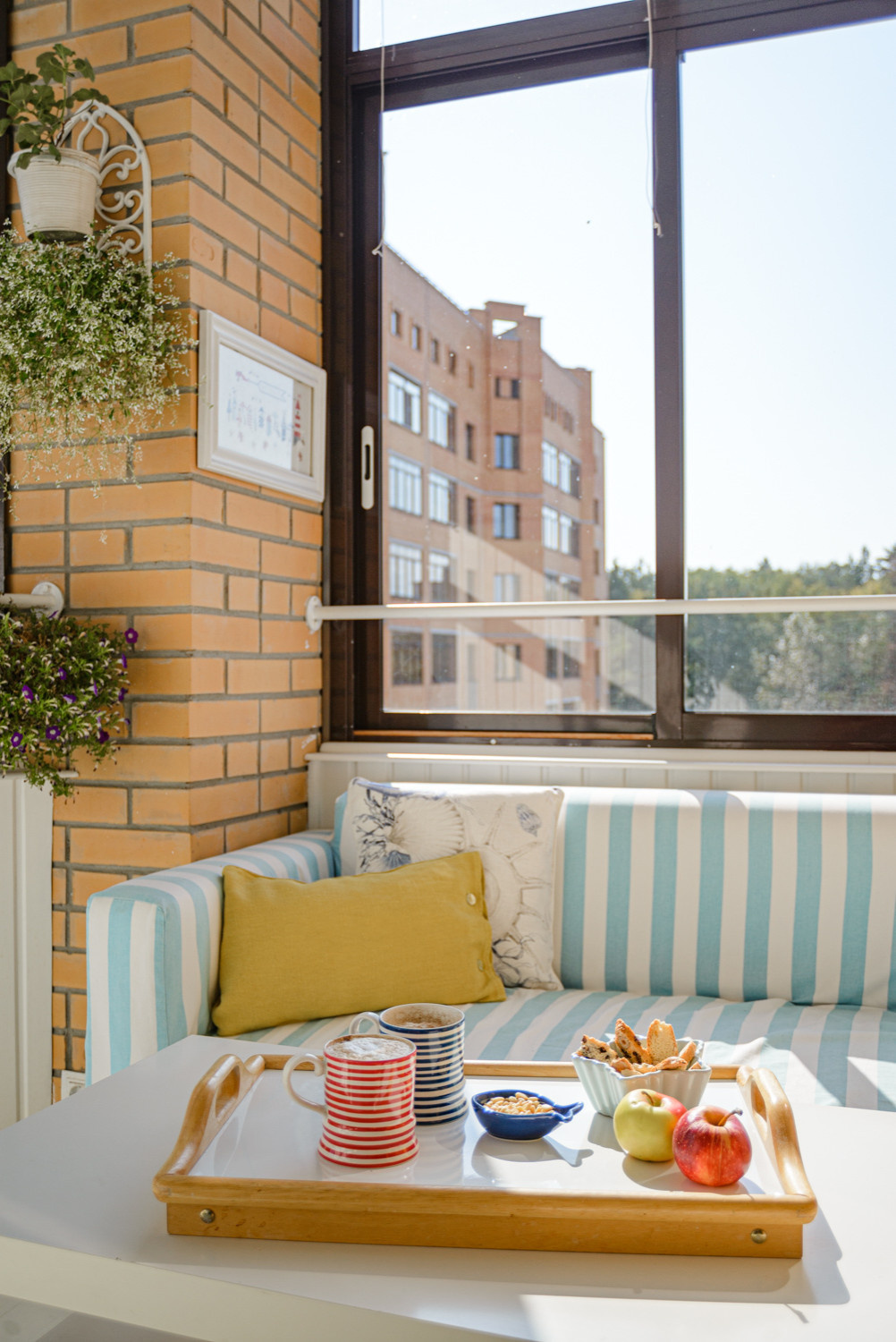 Цветы и солнце