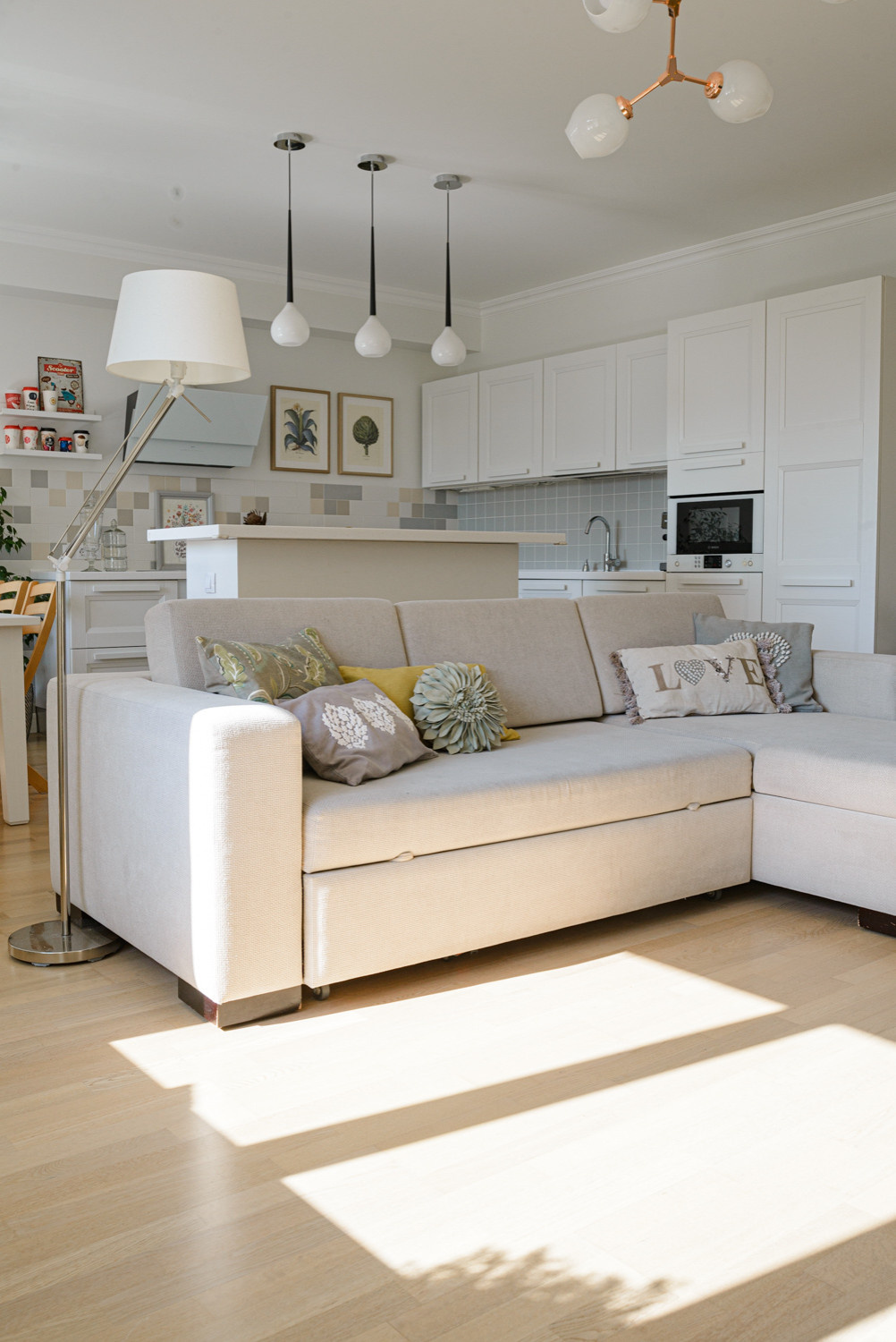 Цветы и солнце