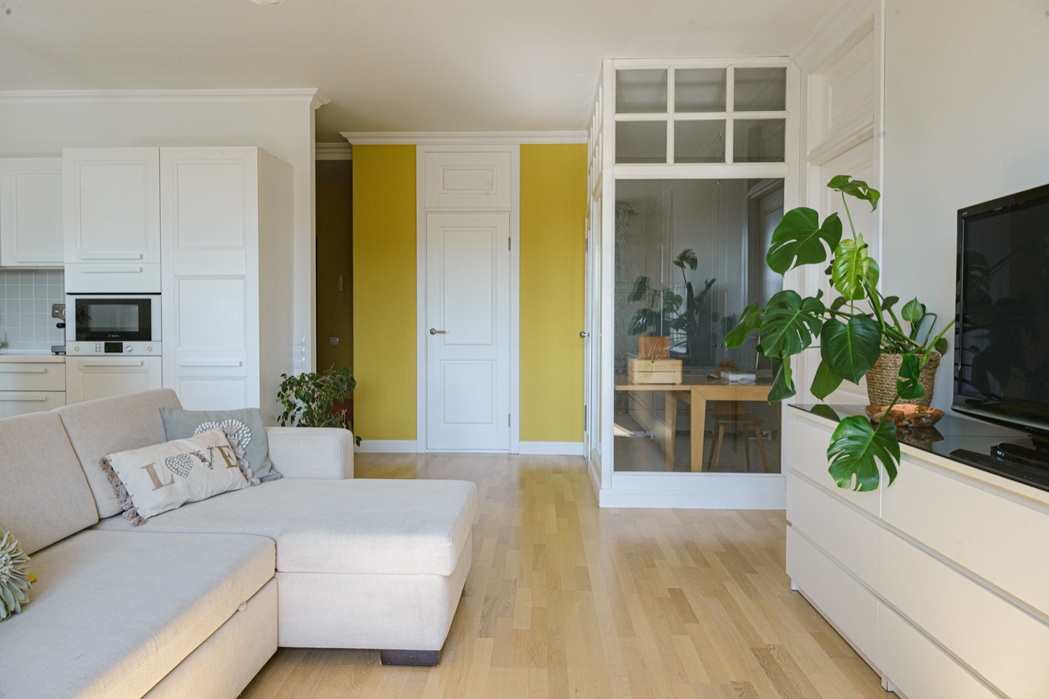 Цветы и солнце