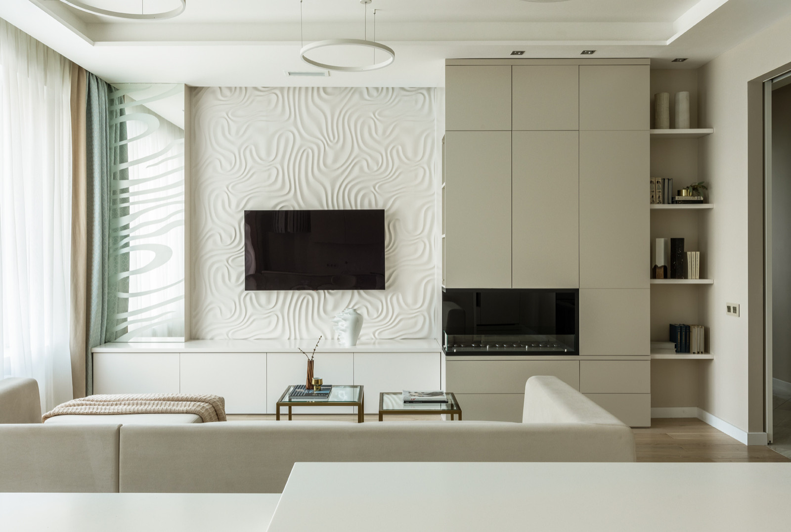 Квартира 99 м2 ЖК Родной город. Воронцовский парк в современном стиле