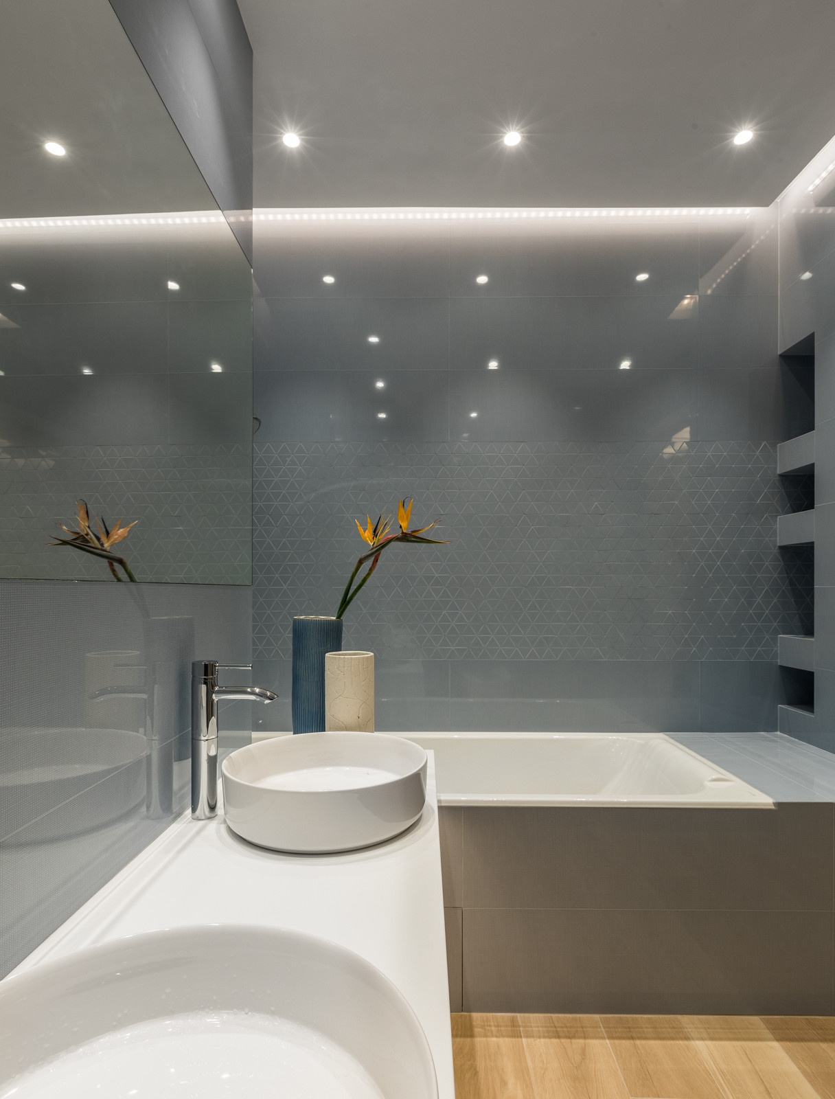 Квартира 99 м2 ЖК Родной город. Воронцовский парк в современном стиле