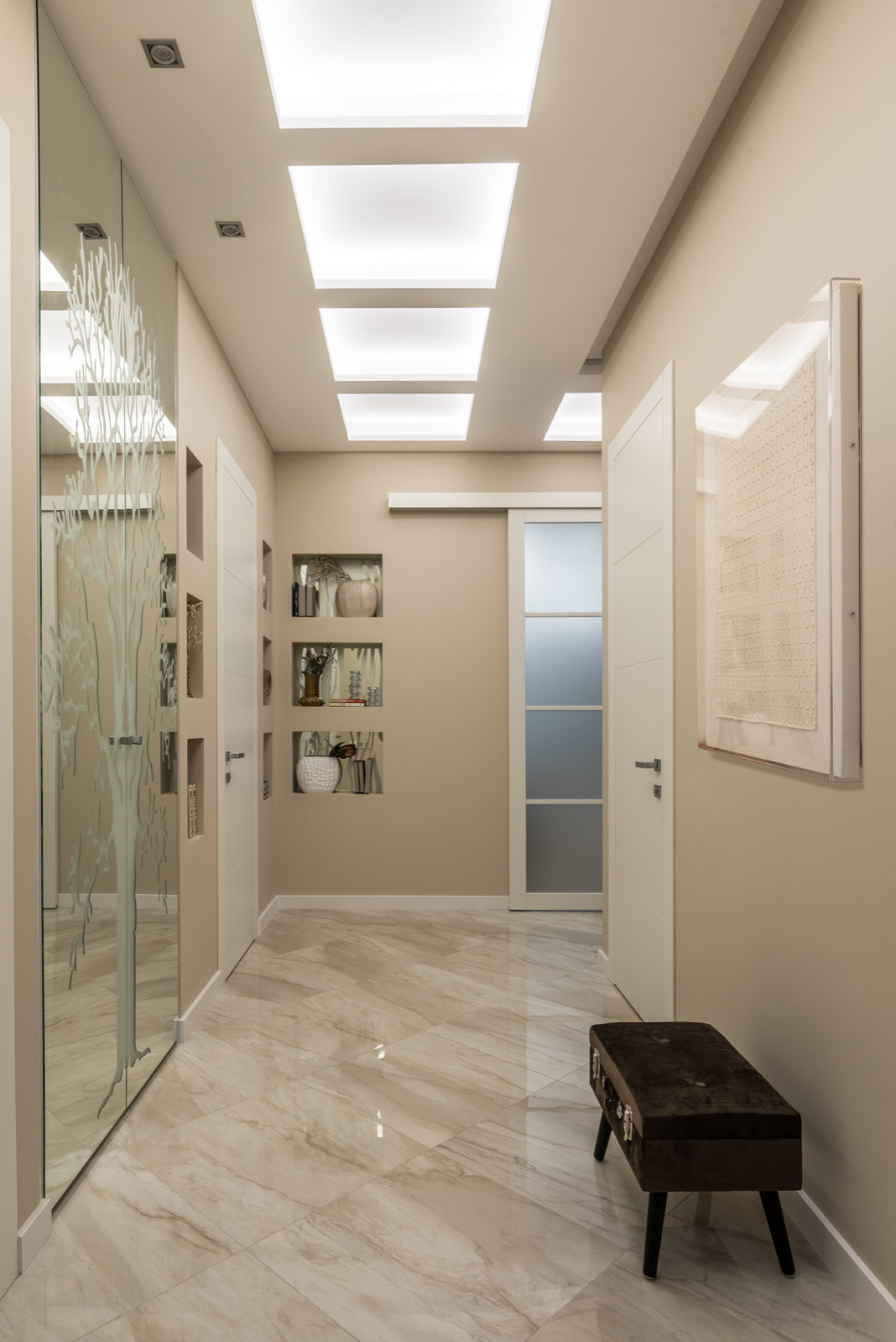 Квартира 99 м2 ЖК Родной город. Воронцовский парк в современном стиле