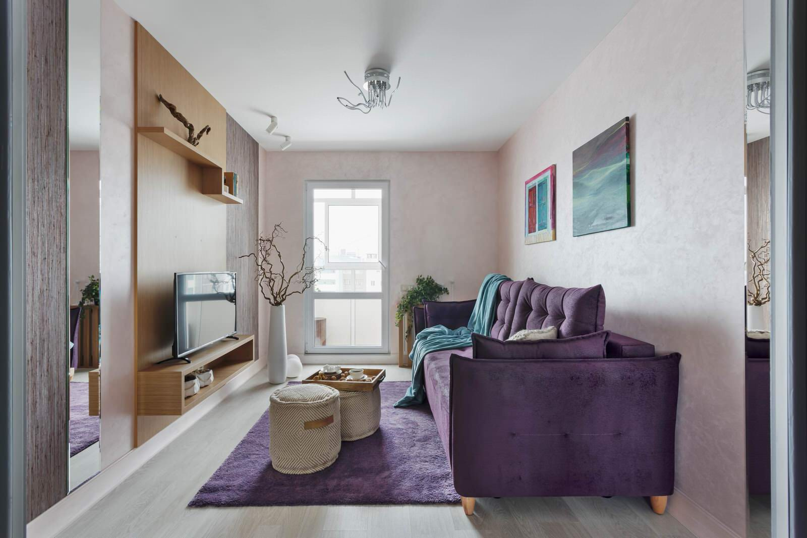 Обложка проекта: реализованная квартира в ЭКО стиле