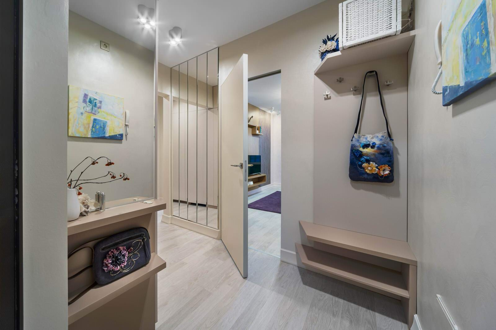 реализованная квартира в ЭКО стиле