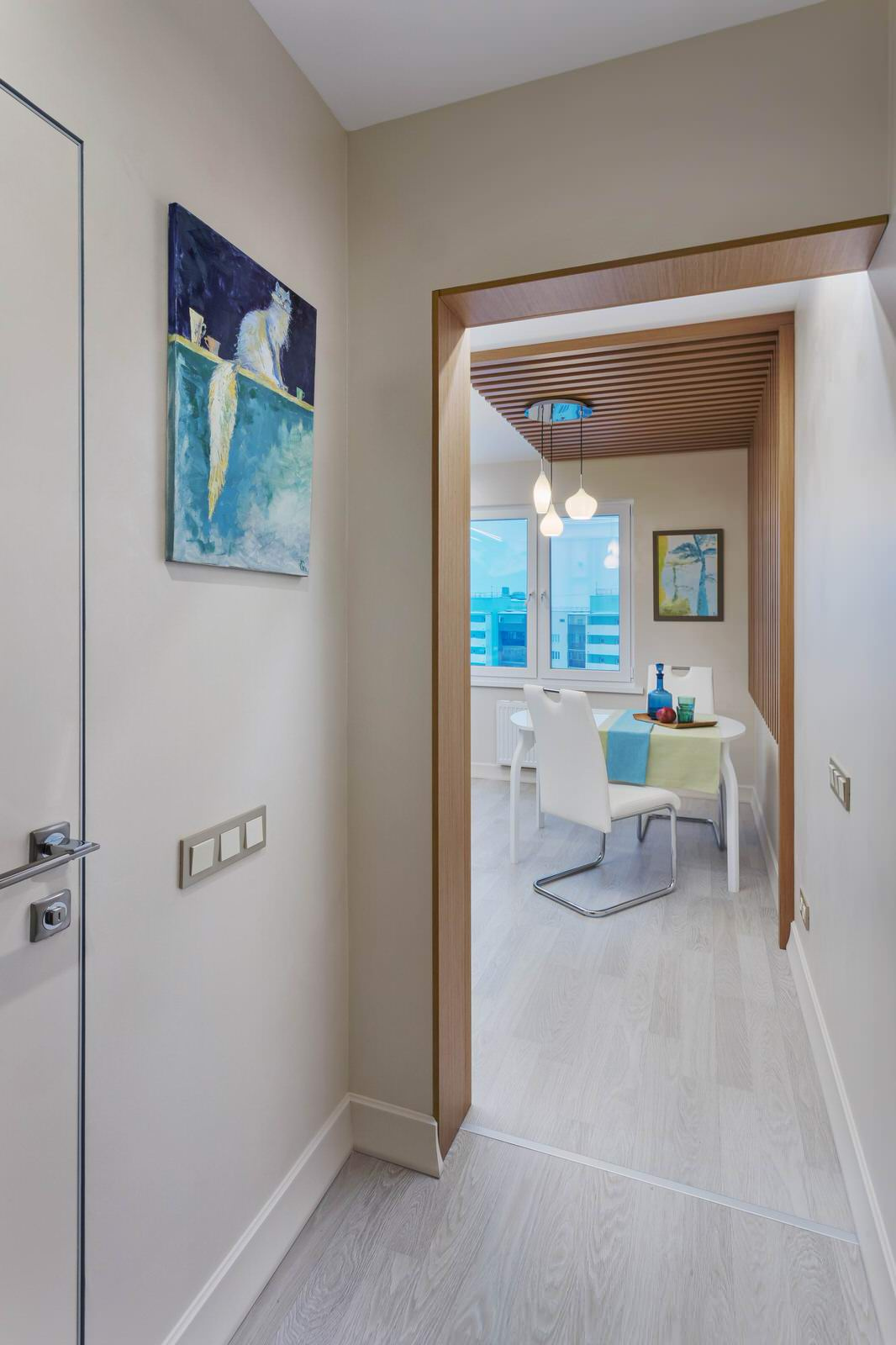 реализованная квартира в ЭКО стиле