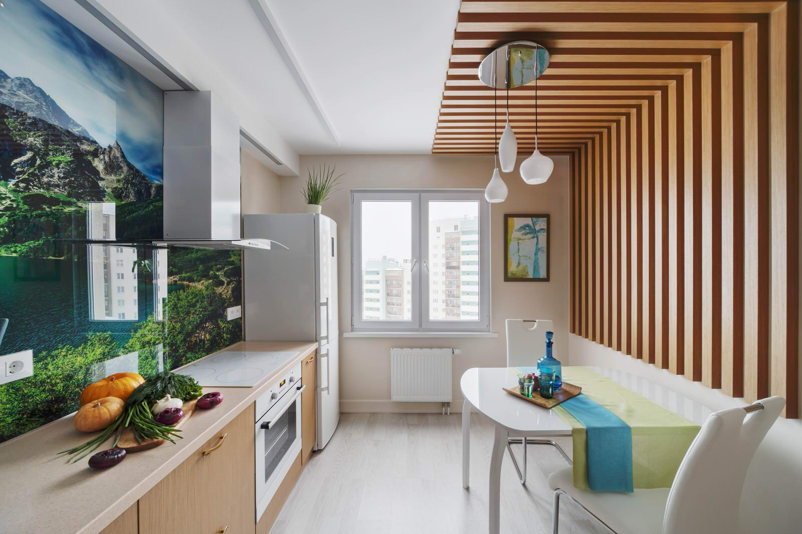 реализованная квартира в ЭКО стиле