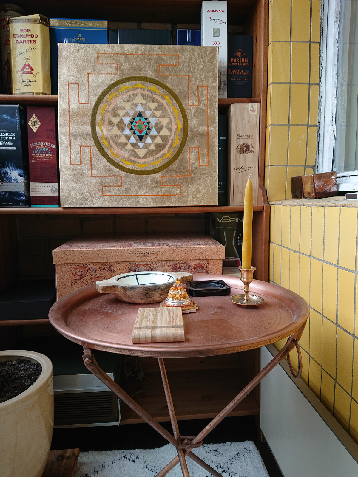 Изготовление персональной янтры для интерьера