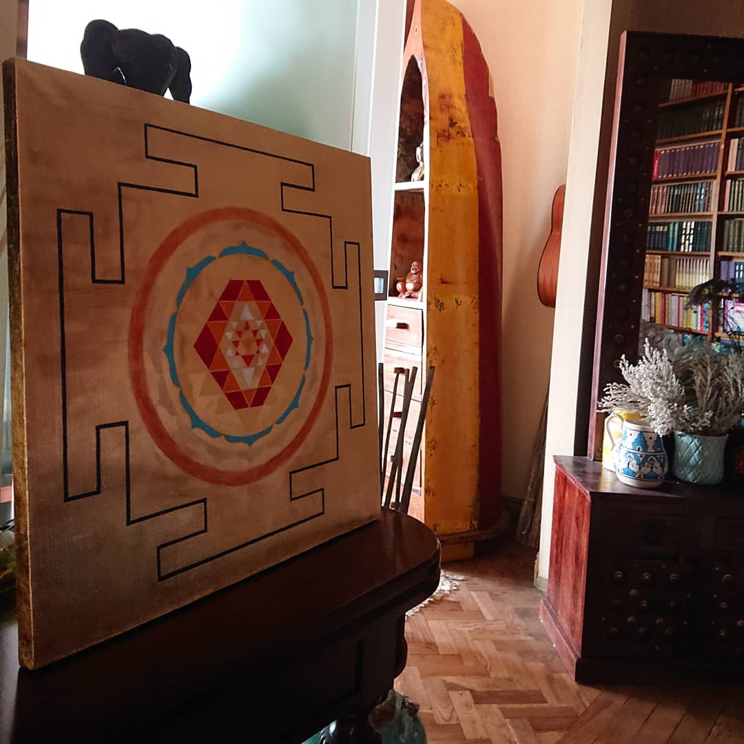 Изготовление персональной янтры для интерьера