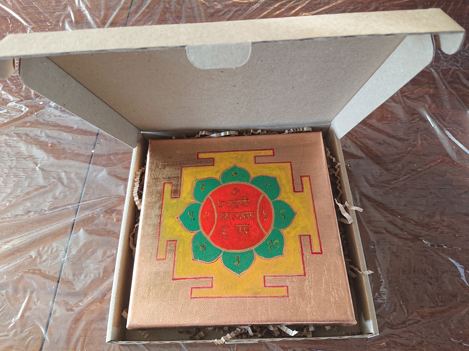 Изготовление персональной янтры для интерьера