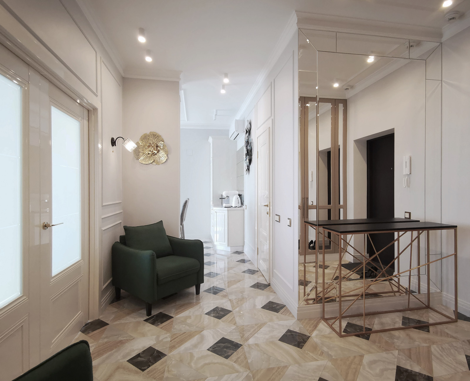 Обложка проекта: Квартира 114 м2 ЖК Триумф Палас в стиле неоклассика