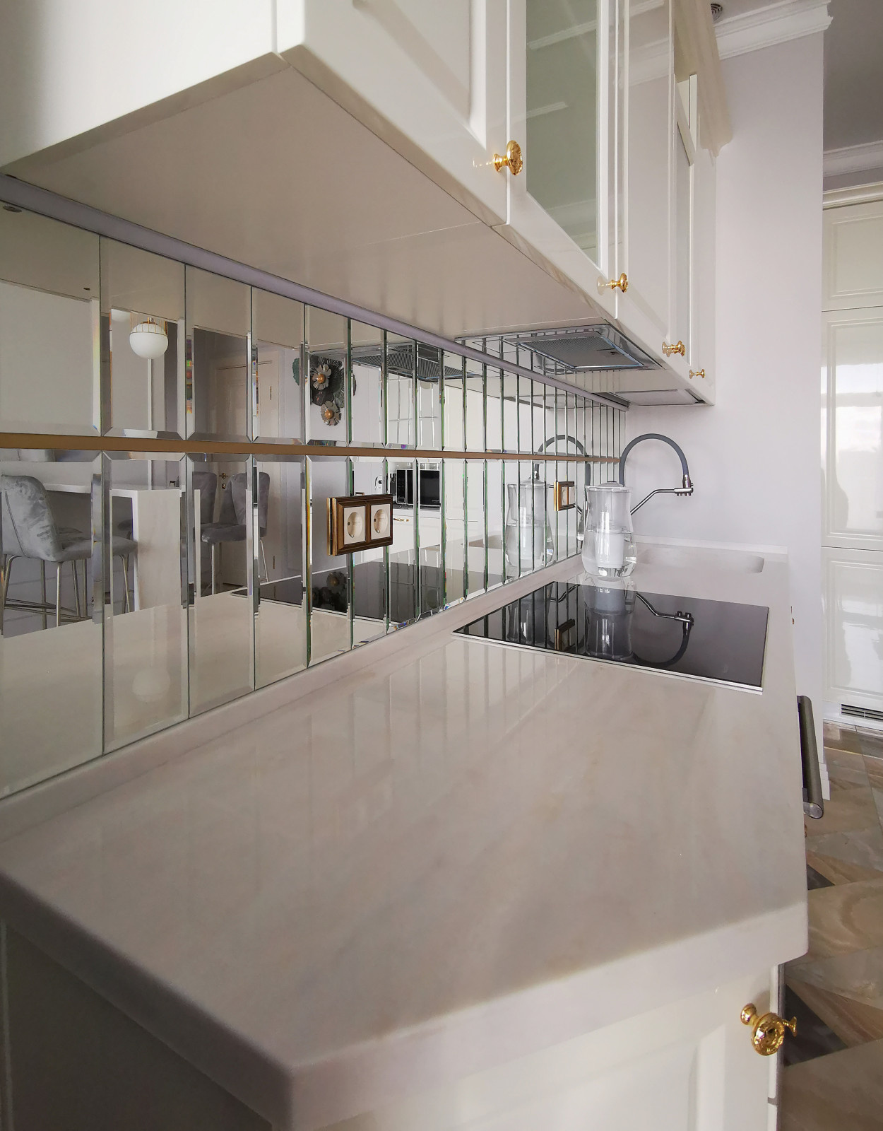 Квартира 110 м2 ЖК Триумф Палас в стиле неоклассика