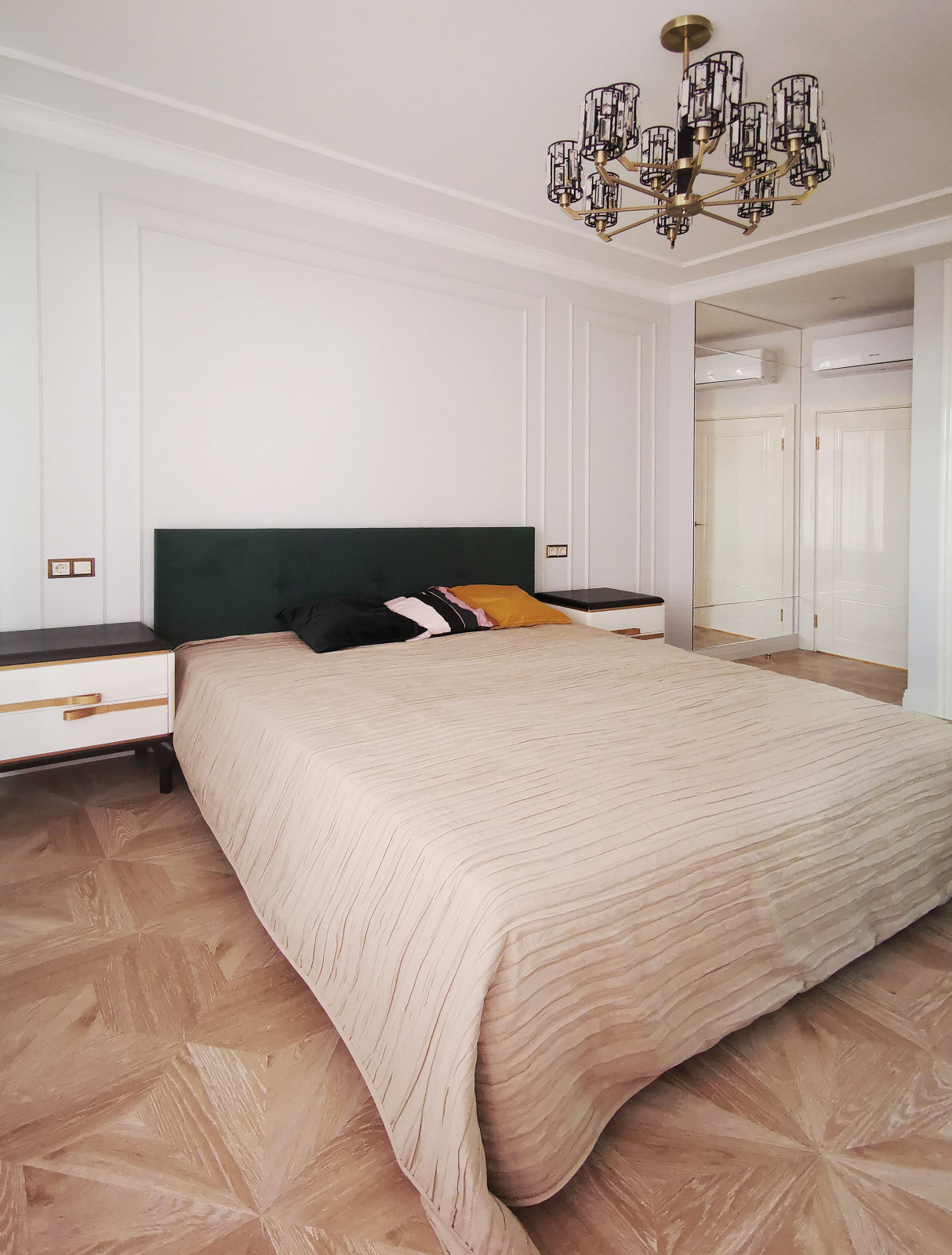 Квартира 110 м2 ЖК Триумф Палас в стиле неоклассика