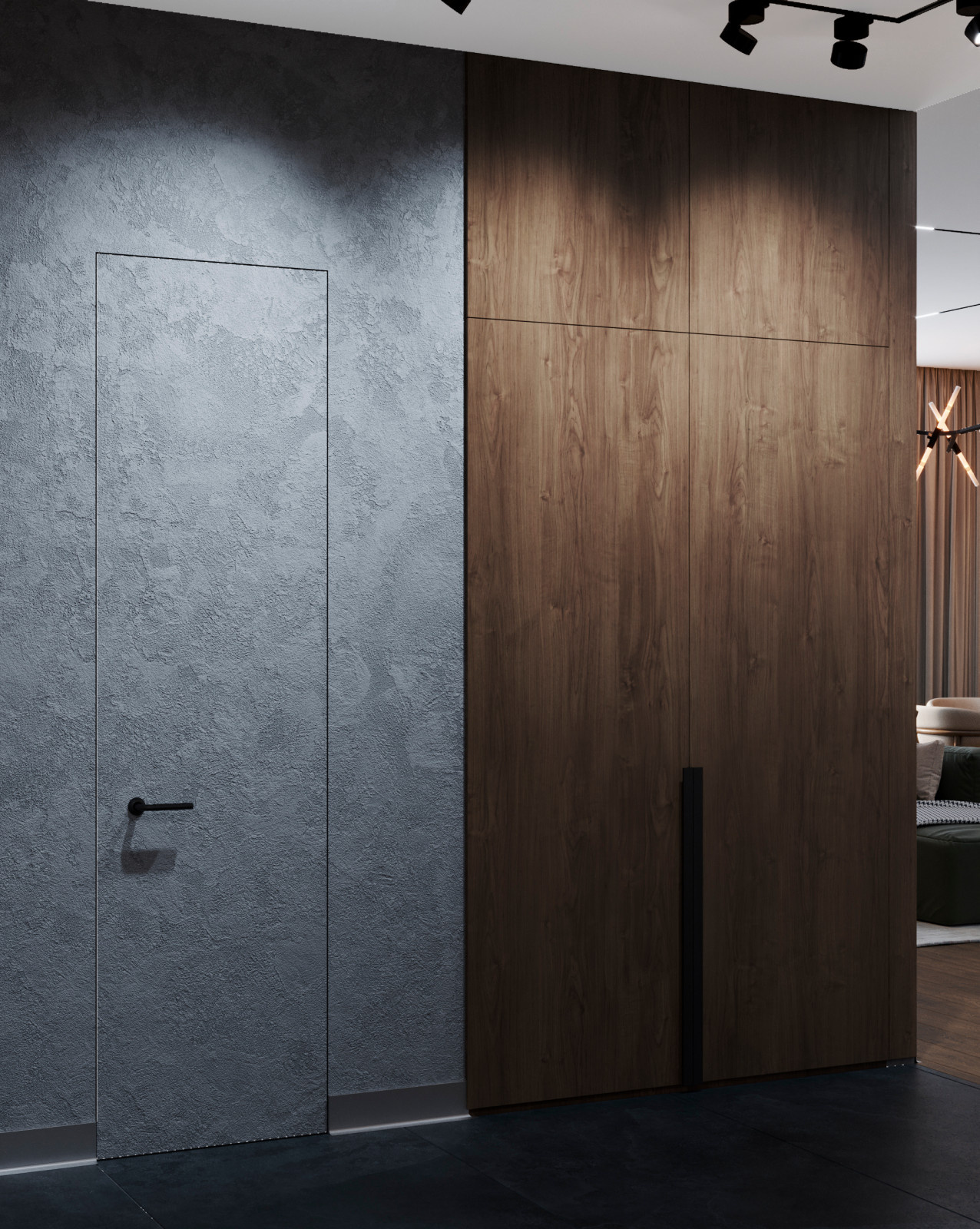 Обложка проекта: Гостиная с харизмой в ЖК "Александровский Сад"