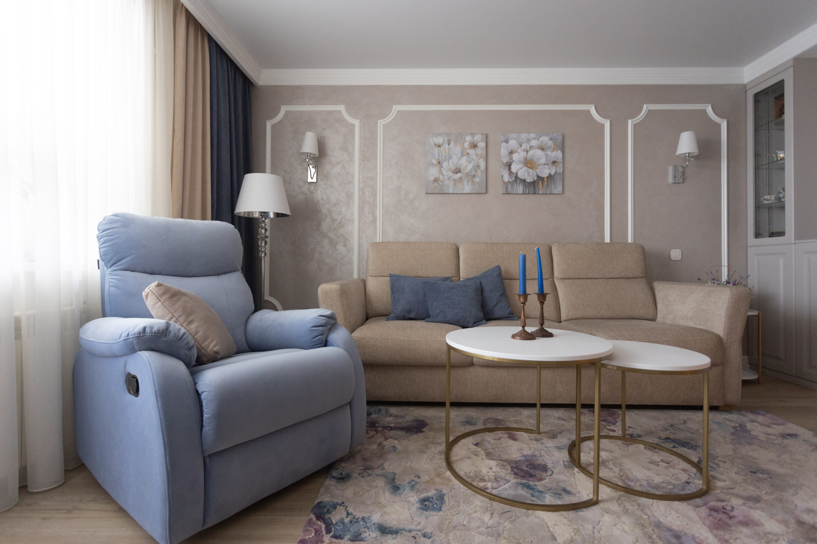 Обложка проекта: Реализованная квартира Современная Классика