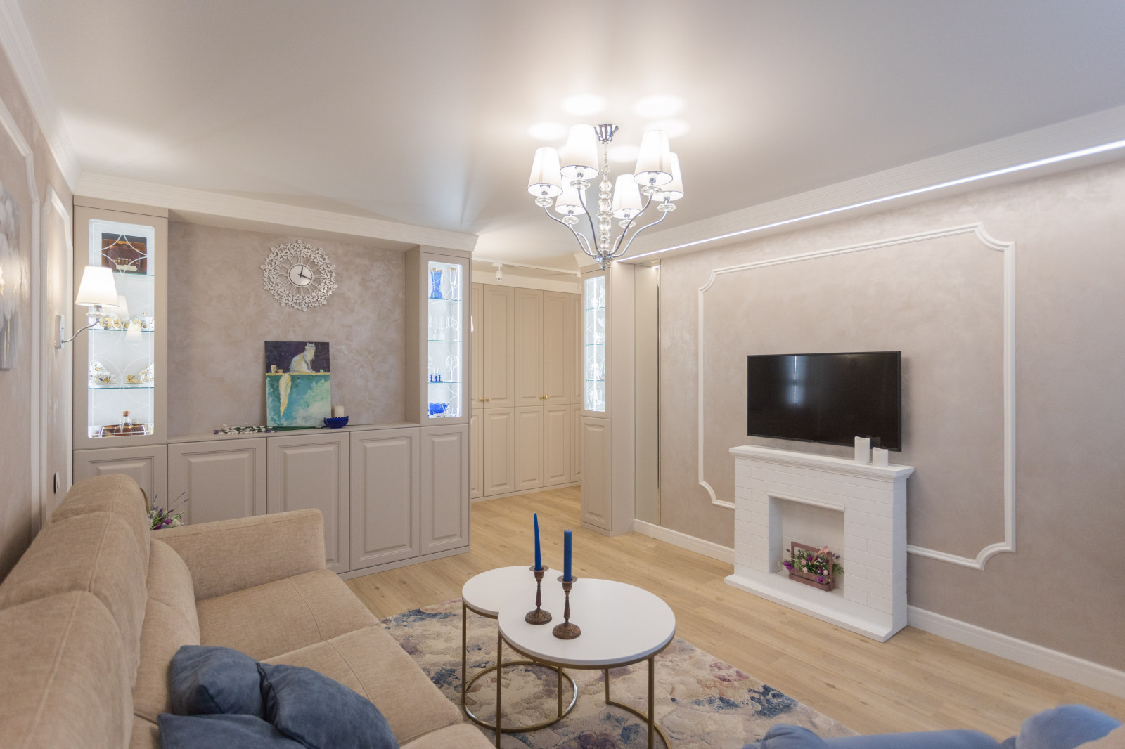 Реализованная квартира Современная Классика