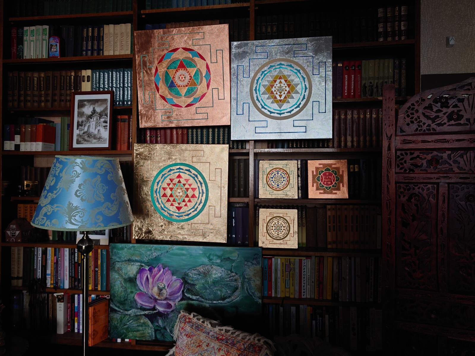 Изготовление персональной янтры для интерьера