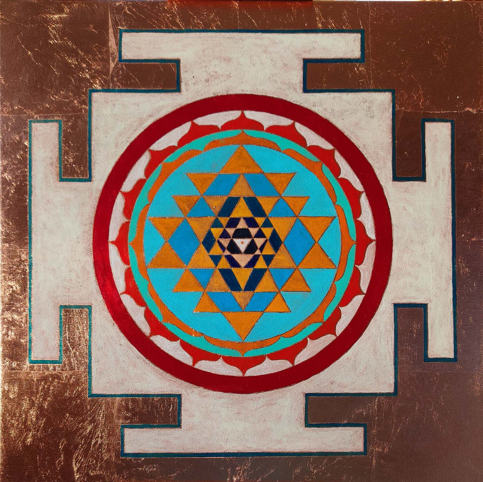 Изготовление персональной янтры для интерьера