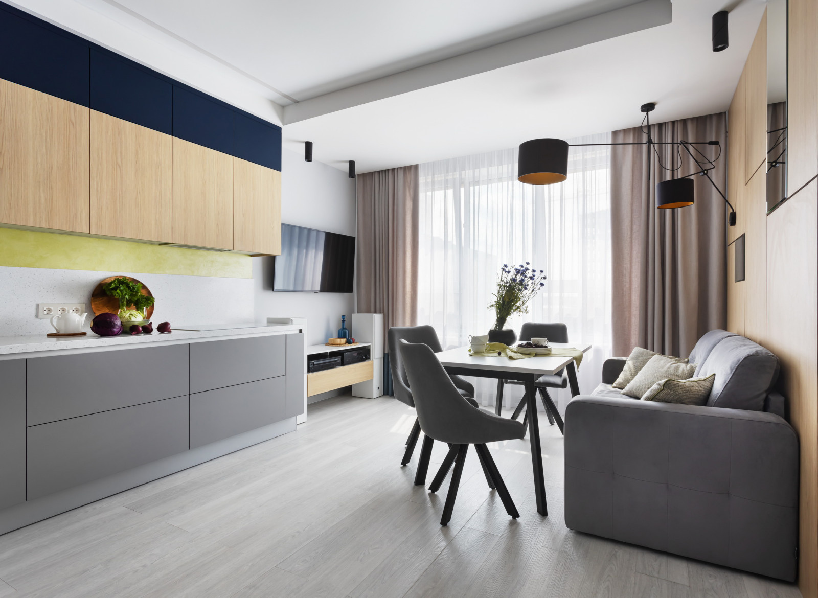 Реализованный проект Квартиры для семьи со школьником