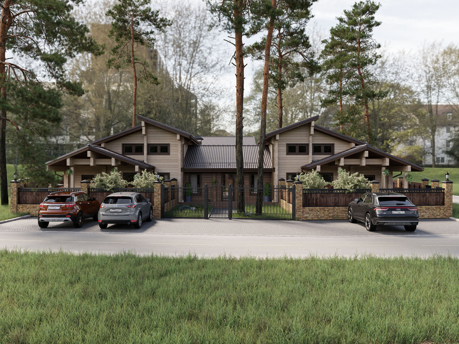 Обложка проекта: комплекс для отдыха