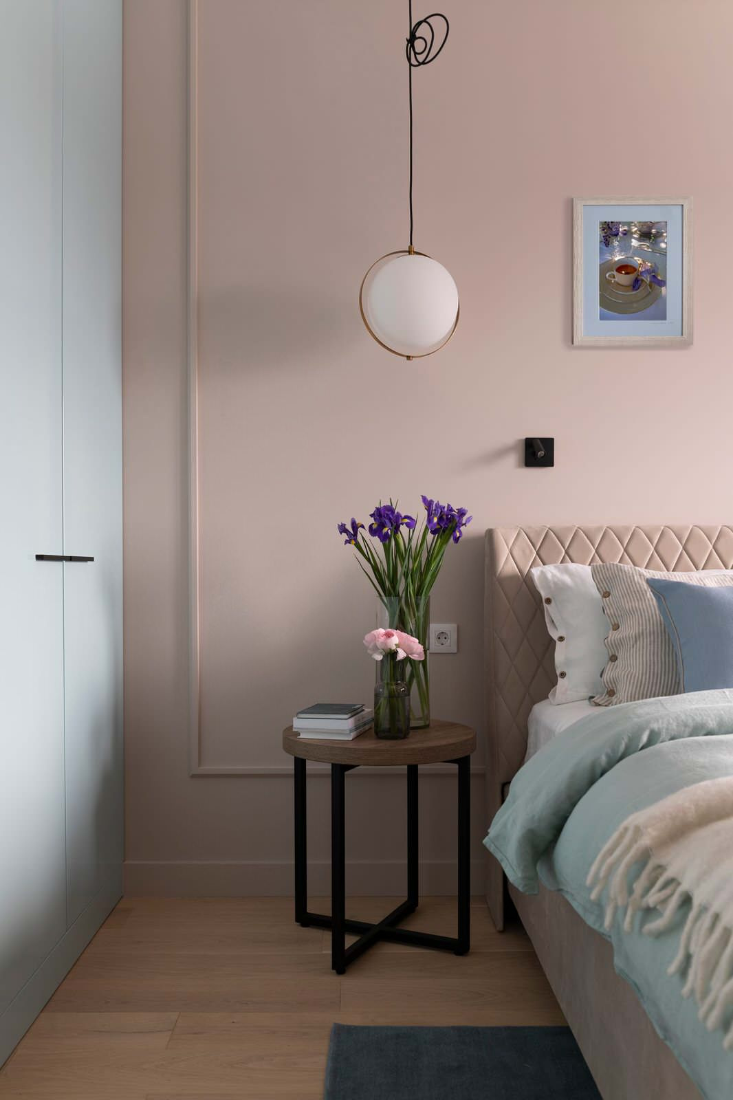 Квартира 74 м2 ЖК Город на реке. Тушино 2018 в современном стиле