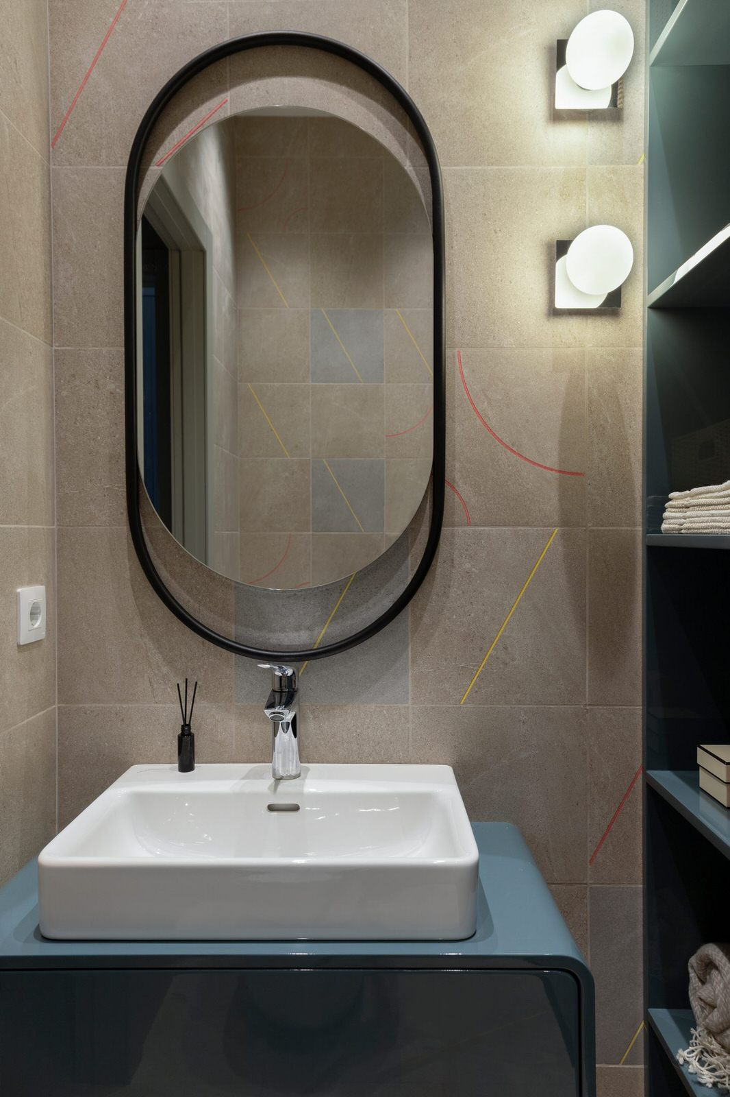 Квартира 74 м2 ЖК Город на реке. Тушино 2018 в современном стиле