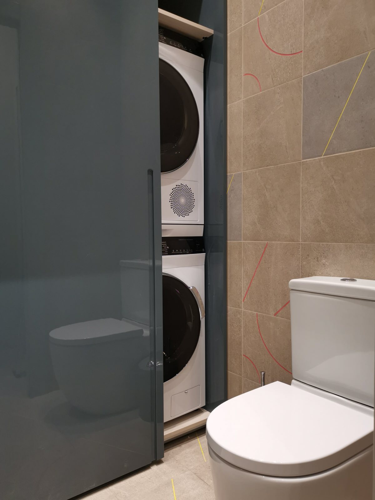 Квартира 74 м2 ЖК Город на реке. Тушино 2018 в современном стиле