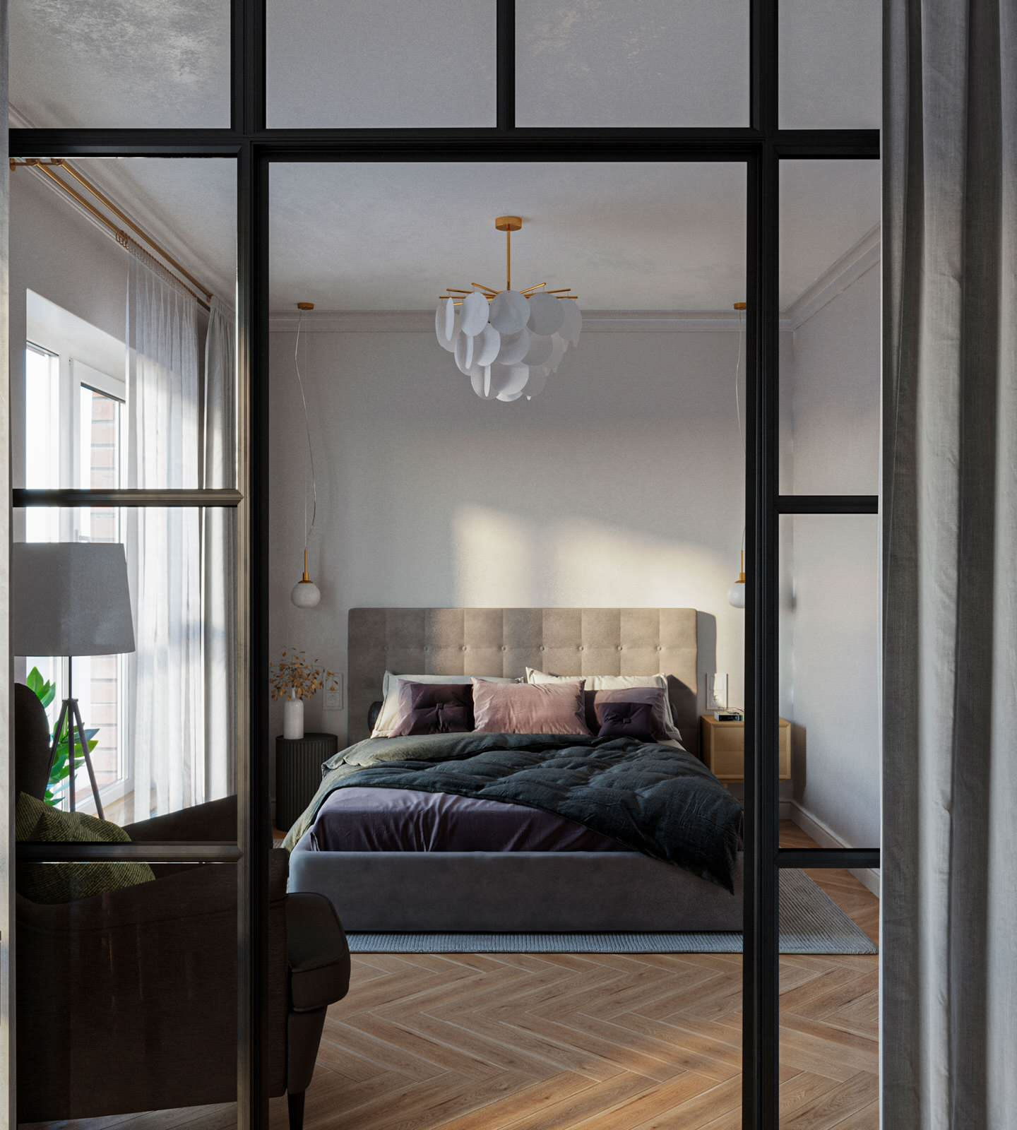 Дизайн двухуровневой квартиры в Санкт-Петербурге