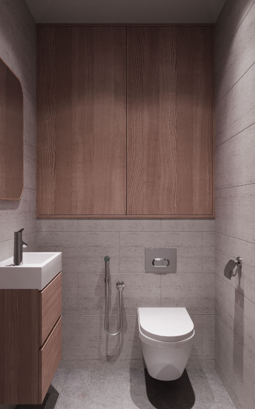 Дизайн студии для молодого человека ЖК БРУСИЛОВО Тверь