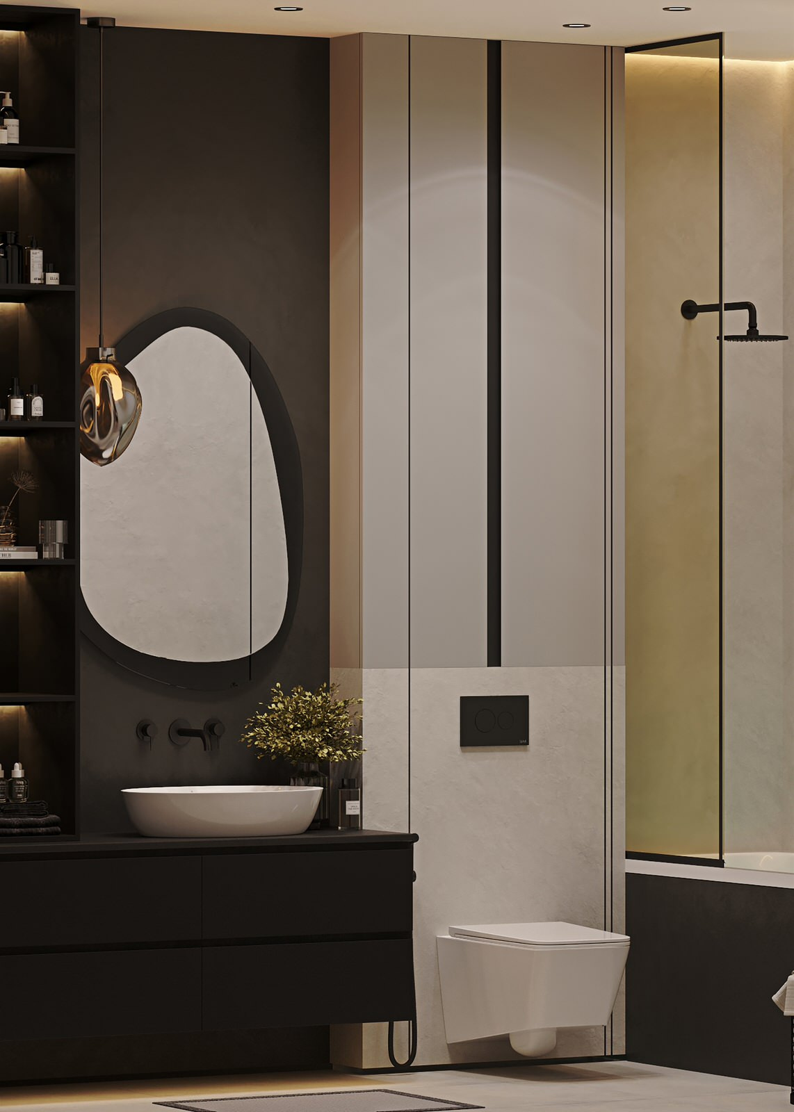 Townhouse. Black&White.