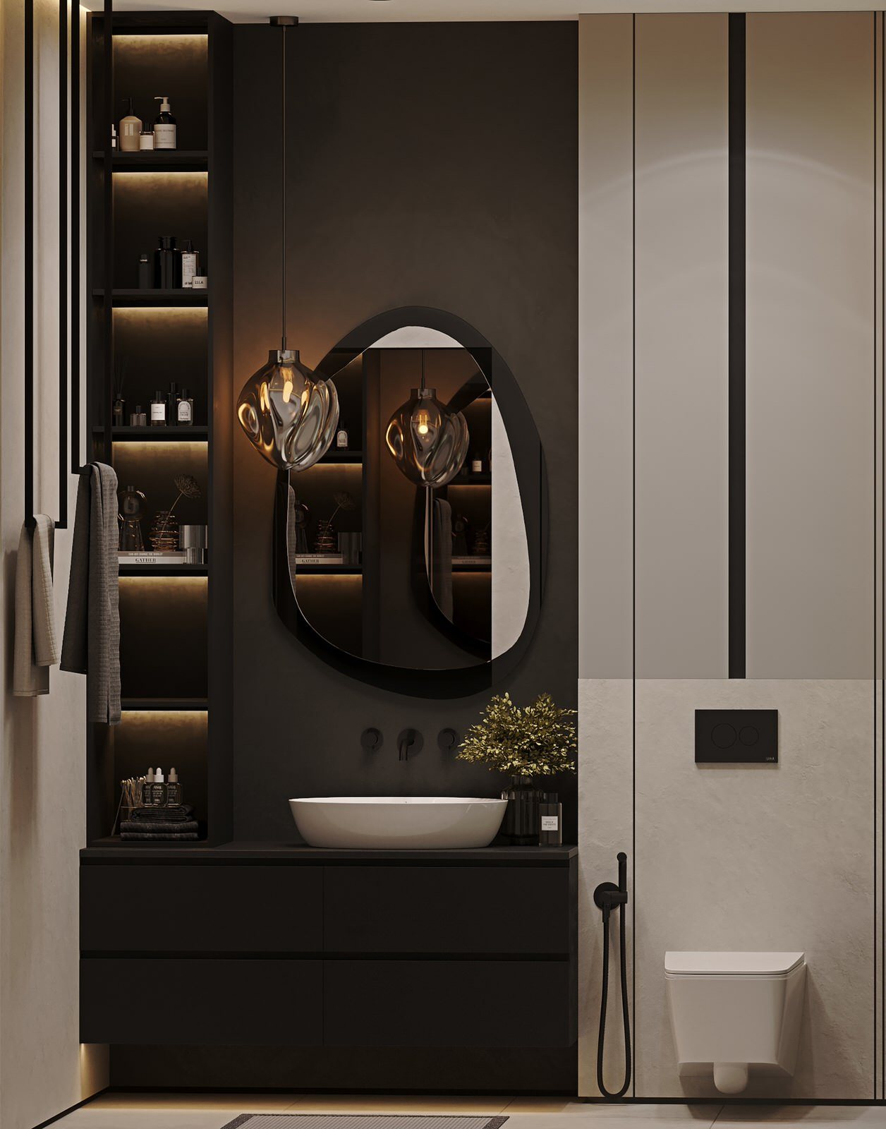 Townhouse. Black&White.