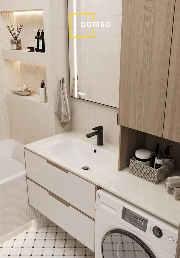 Квартира-студия, 25,5м² в стиле эко-сканди