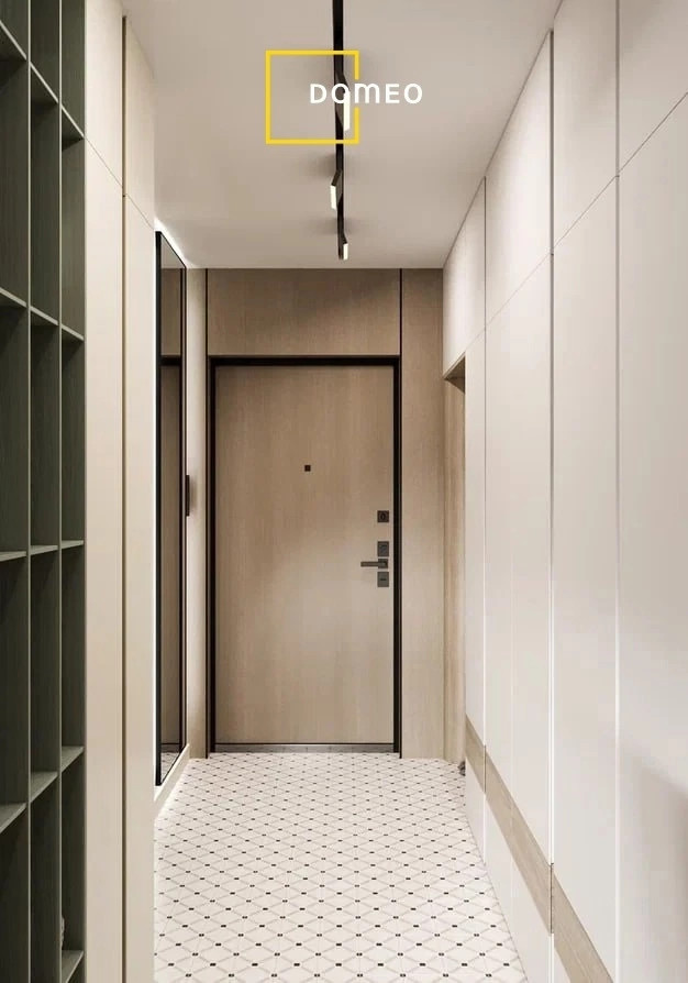 Квартира-студия, 25,5м² в стиле эко-сканди
