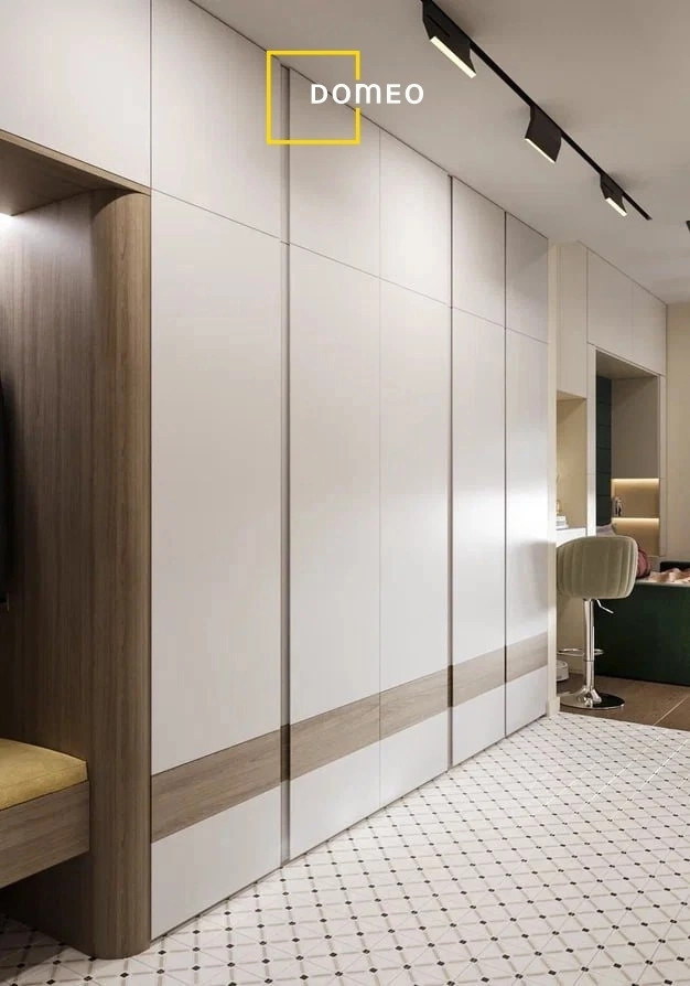 Квартира-студия, 25,5м² в стиле эко-сканди