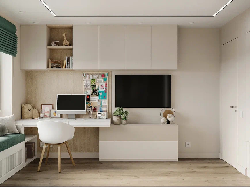 Красивая квартира 88  м² в современном стиле