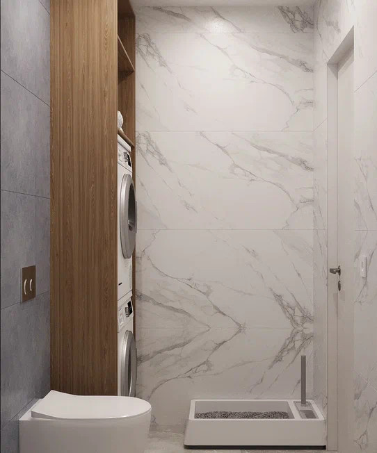 Красивая квартира 88  м² в современном стиле