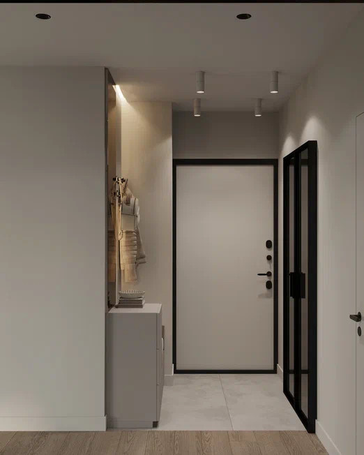 Красивая и светлая квартира в современном стиле