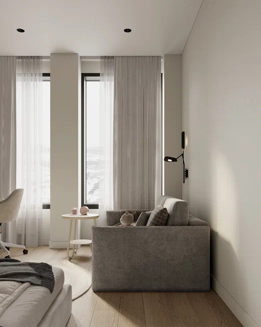 Красивая и светлая квартира в современном стиле