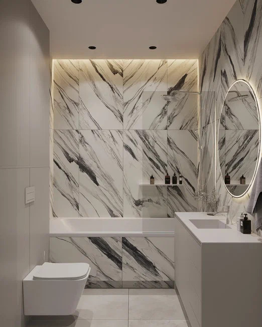 Красивая и светлая квартира в современном стиле