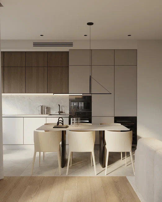 Красивая и светлая квартира в современном стиле